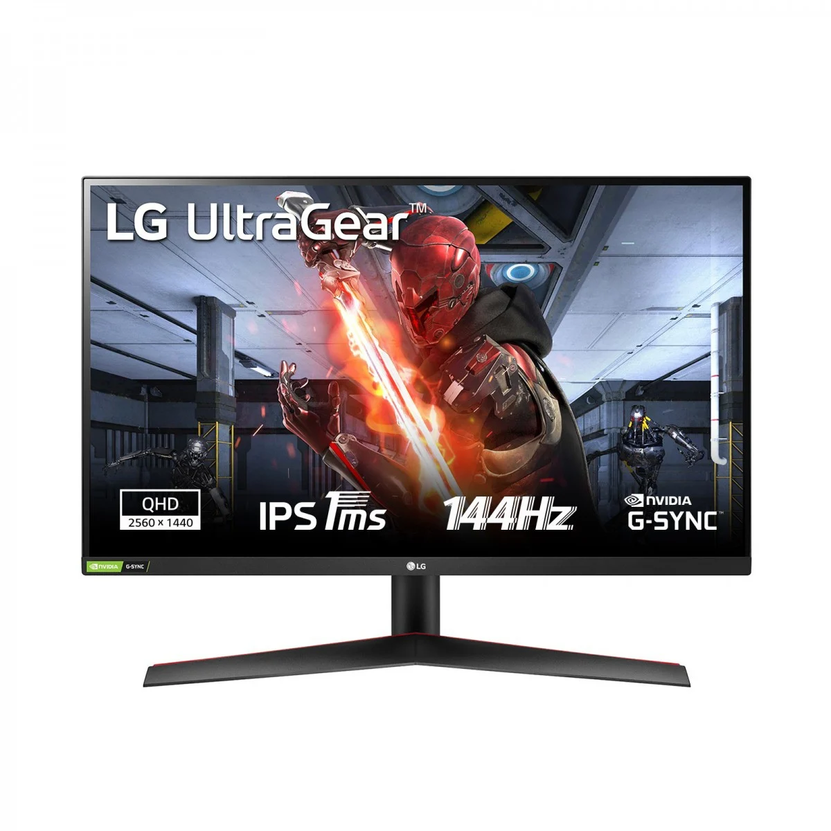 LG monitor 27" QHD - 27GN800P-B.AEU