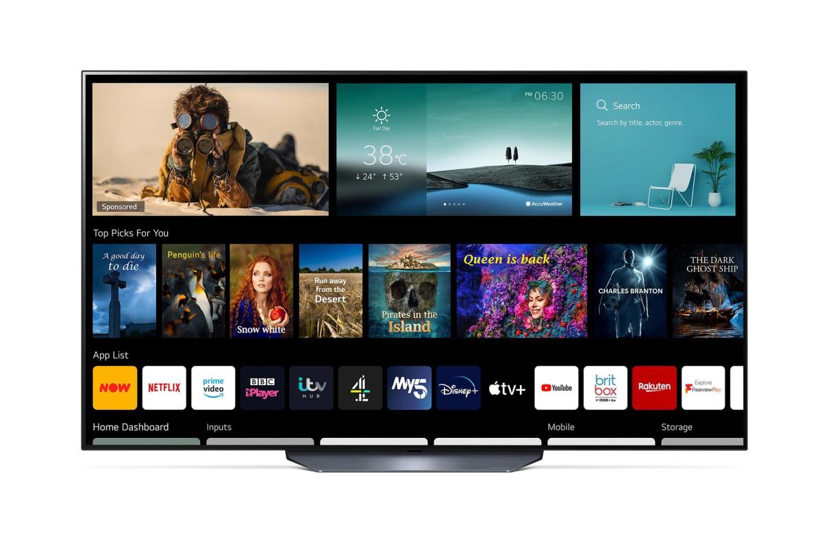 LG TV 55" 4K UHD - OLED55B26LA