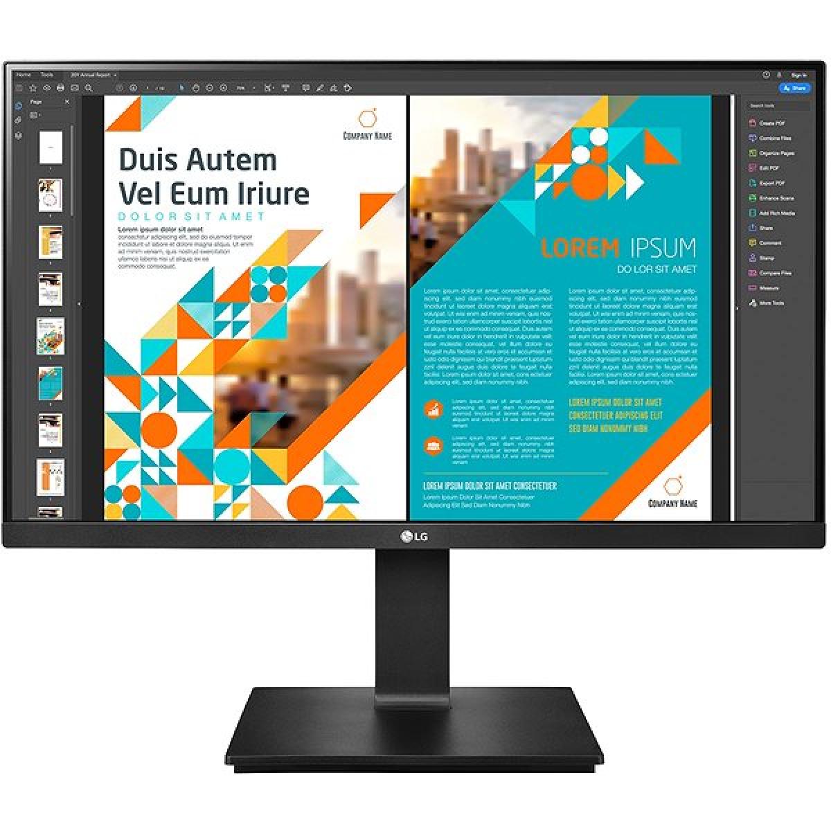LG monitor 24" Quad HD- 24QP550-B
