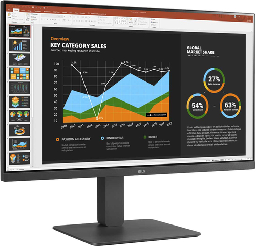 LG monitor 27" - 27BR650B-C.AEU