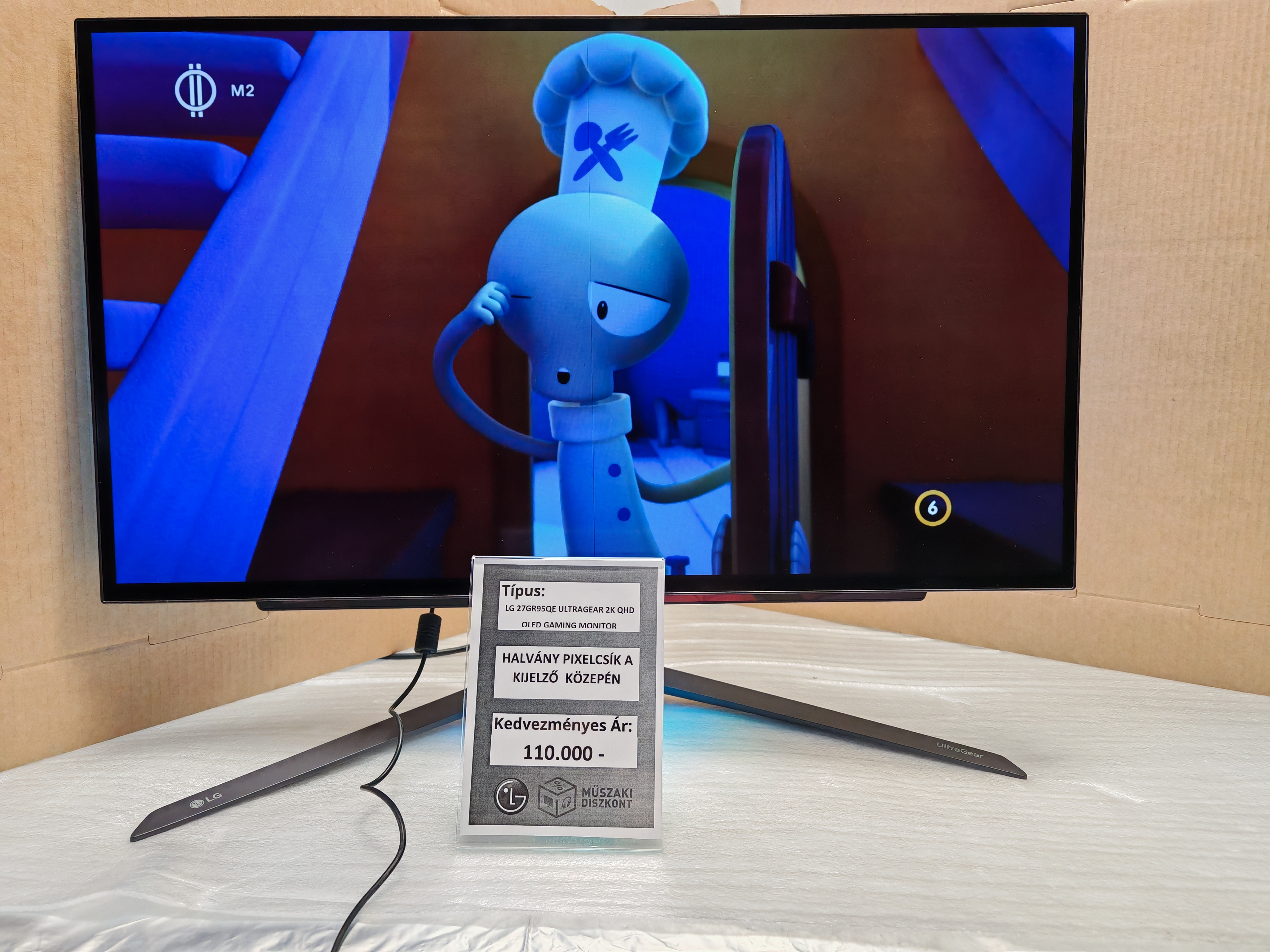 LG OLED MONITOR 27" QHD - 27GR95QE