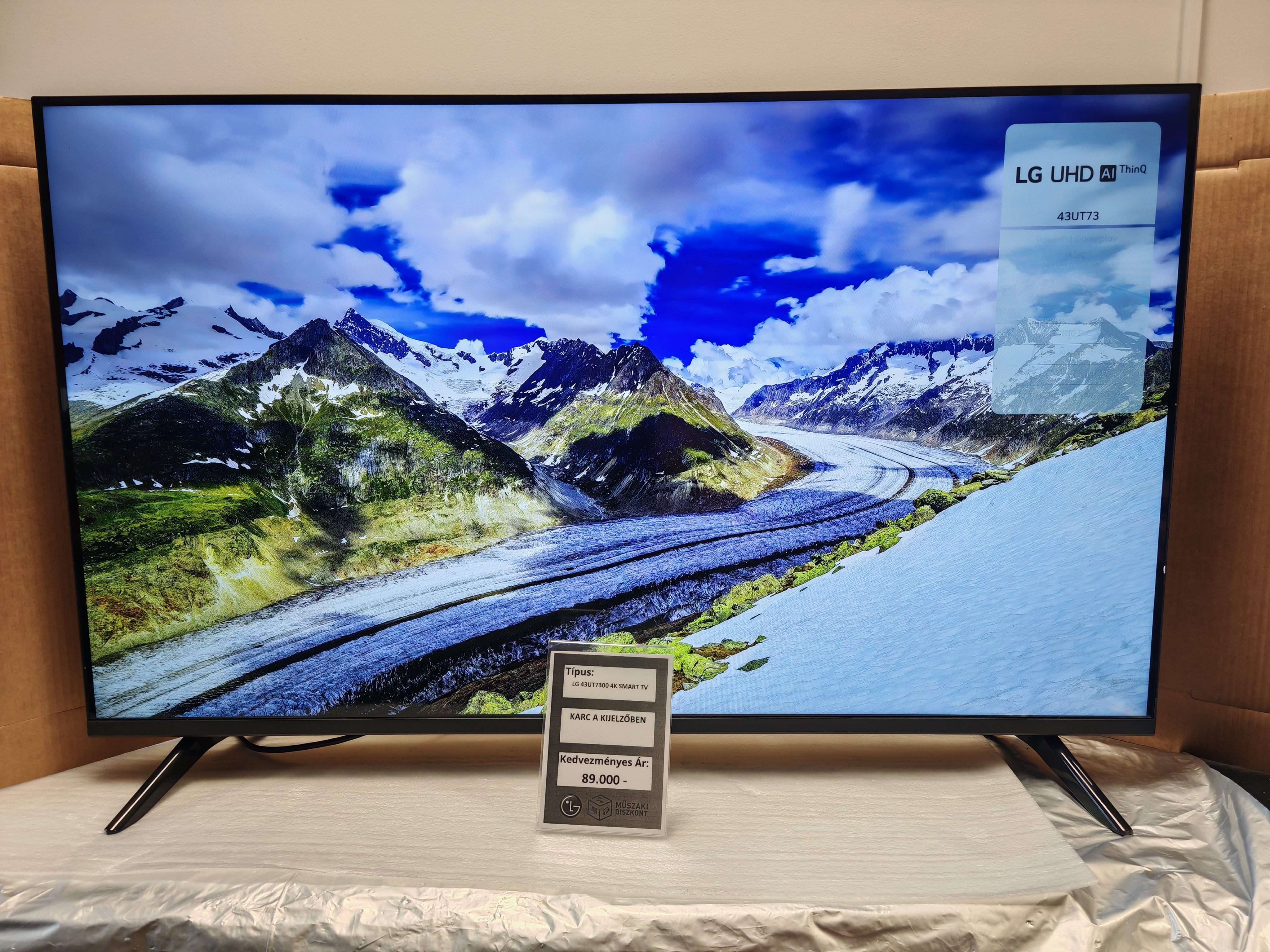 LG TV 43" 4K - 43UT73006LA