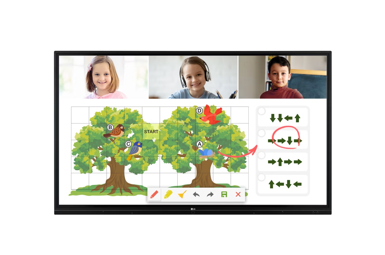 LG Interaktív kijelző 65TR3BF