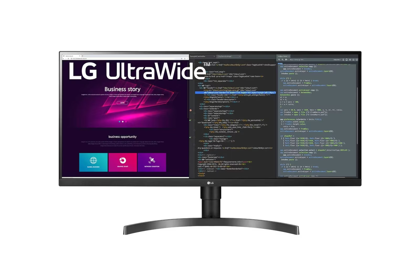 LG monitor 34" QHD UltraWide - 34WN750-B