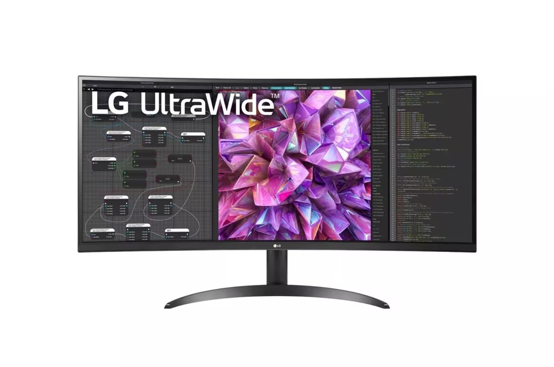 LG monitor 34" QHD Curved UltraWide - 34WQ60C-B