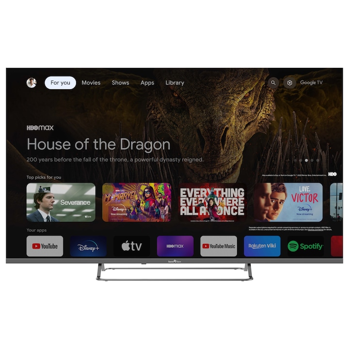 SmartTech 55UG02V, 55" (139 cm) Google Televízió