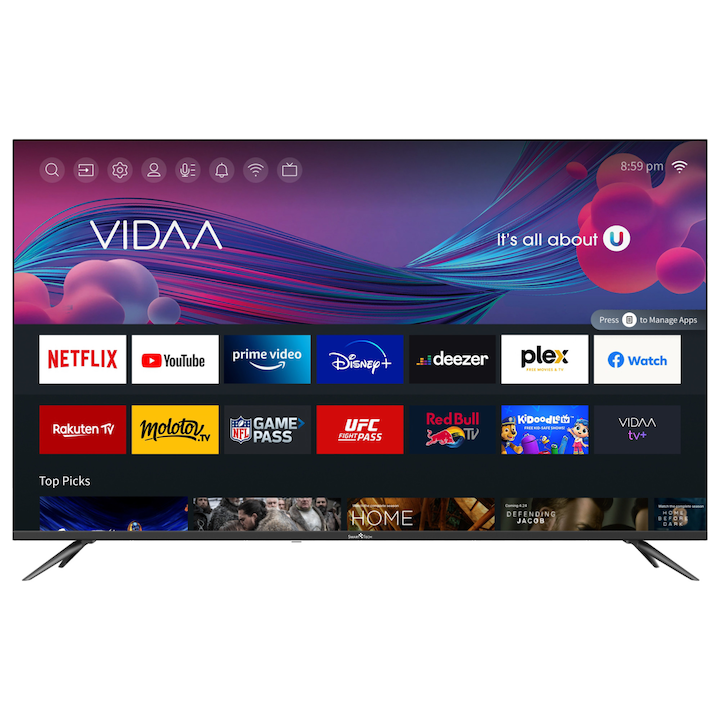 SmartTech 55UV10V1 LED VIDAA Smart TV 55"