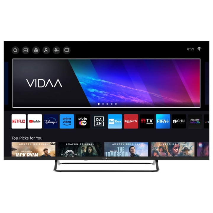 SmartTech 50UV01V, Smart VIDAA 4K UHD LED Televízió