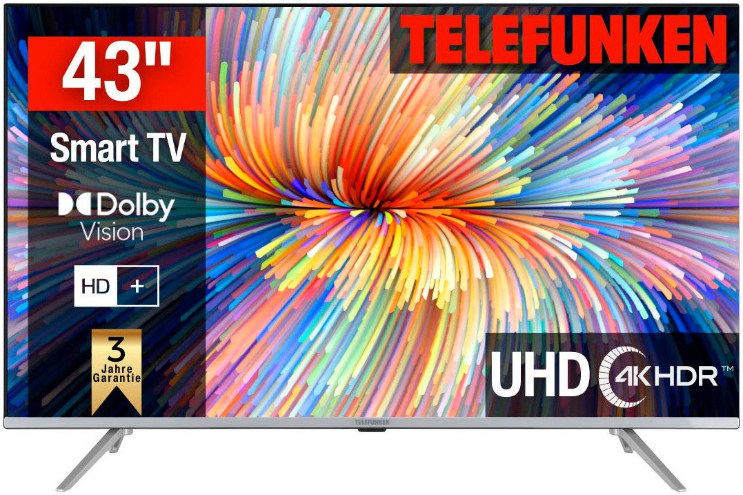 TELEFUNKEN D43V850M5CWH LED TV
